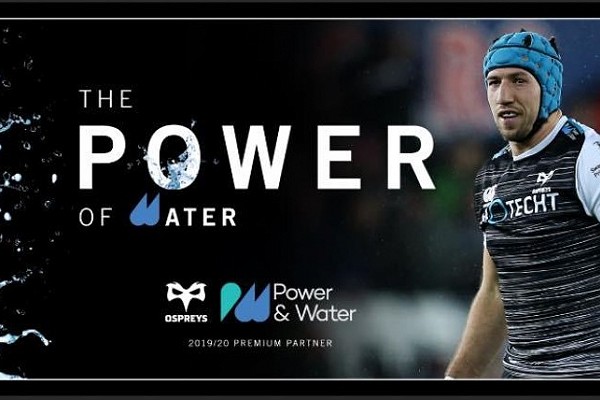 Power & Water Ospreys Rugby Premium Partner. Promotional video to show the importance of clean water and partnerships to make a difference.