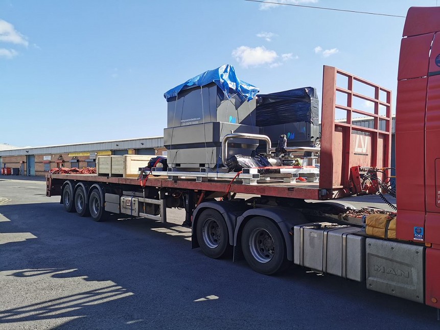 OUR SONECO® SONO-EC TREATMENT SYSTEM LEAVING FOR NORWAY